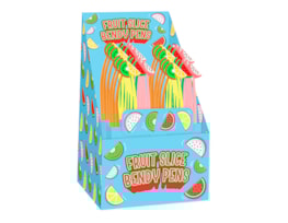 Wholesale Fruit Slice Bendy Pens CDU Wholesale Fruit Slice Bendy Pens CDU