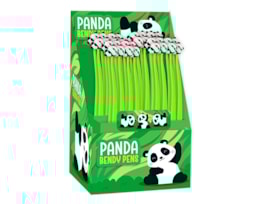 Wholesale Panda Bendy Pens CDU