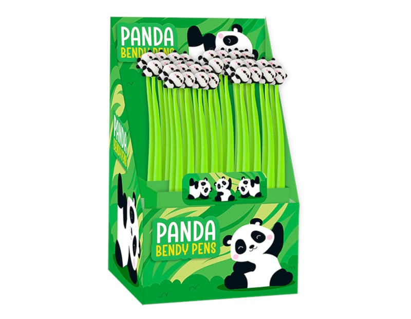 Wholesale Panda Bendy Pens CDU Wholesale Panda Bendy Pens CDU