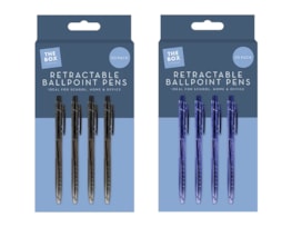 Wholesale Retractable Ballpoint Pens 20pk