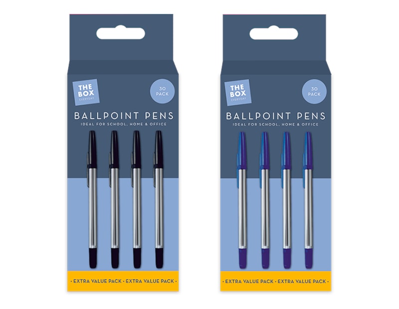 Wholesale Ballpoint Pens 30pk