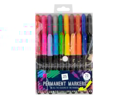 Wholesale Permanent Marker Pens 20pk
