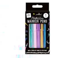 Wholesale Metallic Markers 6pk Wholesale Metallic Markers 6pk