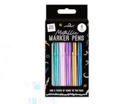 Wholesale Metallic Markers 6pk