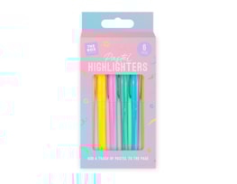 Wholesale Pastel Highlighters 6pk Wholesale Pastel Highlighters 6pk