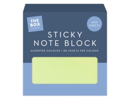Wholesale Assorted Colours Sticky Note Block 400 Sheets Wholesale Assorted Colours Sticky Note Block 400 Sheets
