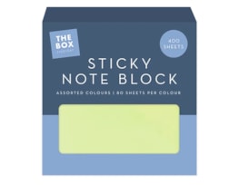 Wholesale Assorted Colours Sticky Note Block 400 Sheets