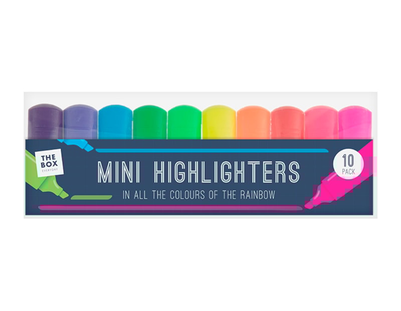 Wholesale Mini Highlighters 10pk