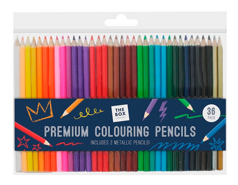 Wholesale Premium Colouring Pencils 36pk