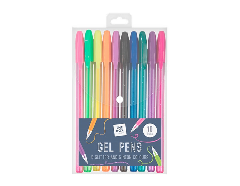 Wholesale Gel Stick Pens 10pk Wholesale Gel Stick Pens 10pk