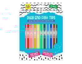 Wholesale Dual End Felt Tip Pens 12pk