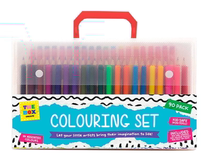Wholesale Colouring Set 90pk