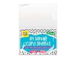 Wholesale A4 White Card Sheets 30pk Wholesale A4 White Card Sheets 30pk