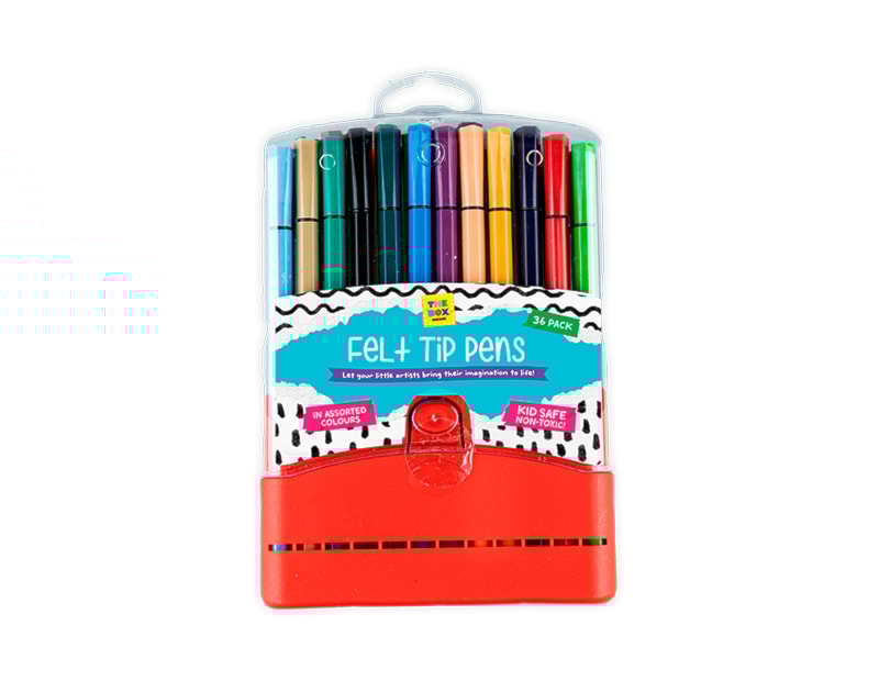 Wholesale Felt Tip Pens 36pk