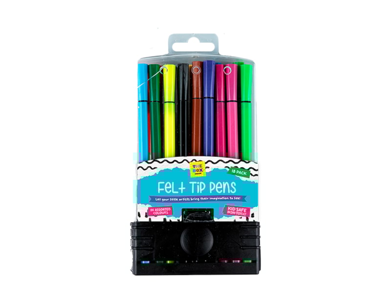 Wholesale Felt Tip Pens 18pk Wholesale Felt Tip Pens 18pk