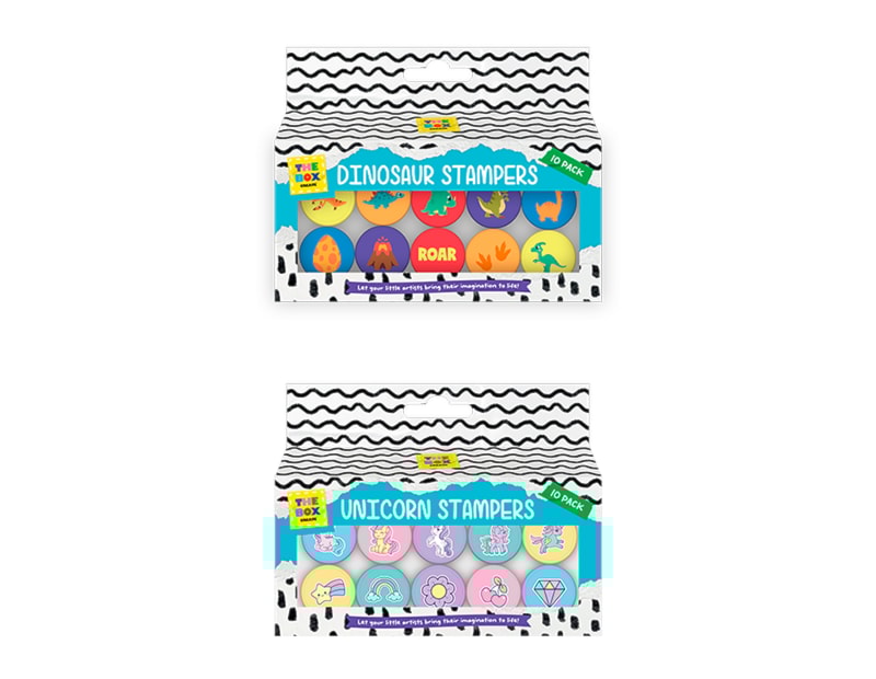 Wholesale Assorted Character Stampers 10pk