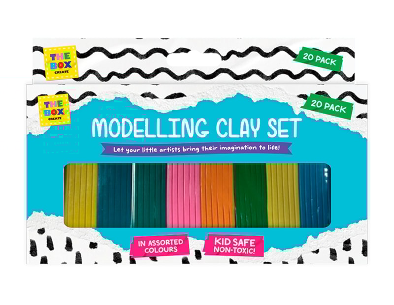 Wholesale Modelling Clay Set 20pk Wholesale Modelling Clay Set 20pk