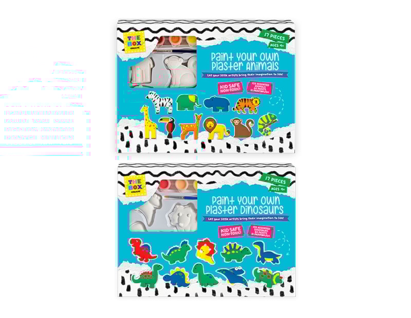 Wholesale Paint Your Own Plaster Characters 10pk