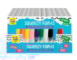 Wholesale Squeezy Paints 12Pk CDU