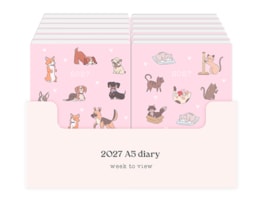 Wholesale 2027 A5 Weekly Diary & Planner CDU