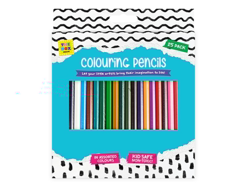 Wholesale Colouring Pencils 25pk Wholesale Colouring Pencils 25pk