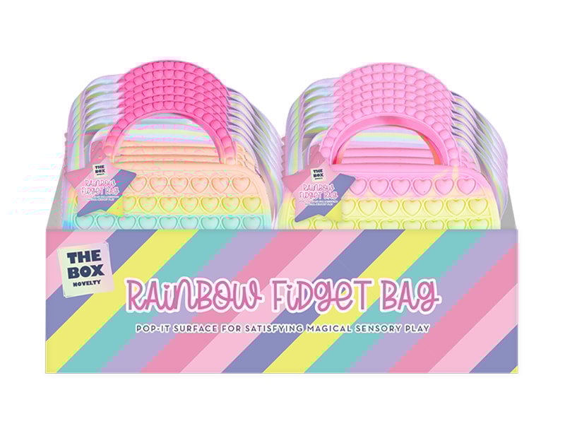 Wholesale Rainbow Fidget Bag CDU Wholesale Rainbow Fidget Bag CDU