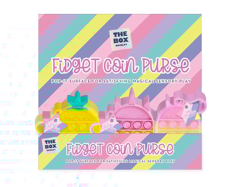 Wholesale Fidget Coin Purse CDU Wholesale Fidget Coin Purse CDU