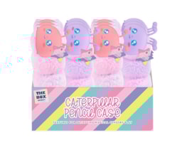 Wholesale Fluffy Caterpillar Pencil Case CDU