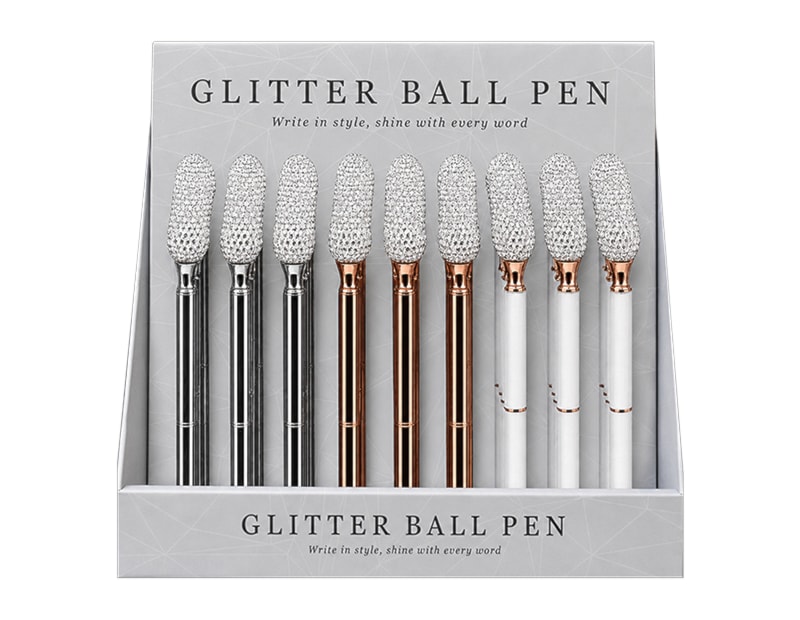 Wholesale Glitter Ball Pens Wholesale Glitter Ball Pens