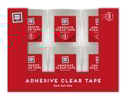 Wholesale Clear Adhesive Tape 3pk 25m Wholesale Clear Adhesive Tape 3pk 25m