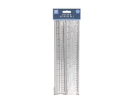 Wholesale Ruler and stencil set 2pk | Gem imports Ltd. Wholesale Ruler and stencil set 2pk | Gem imports Ltd.