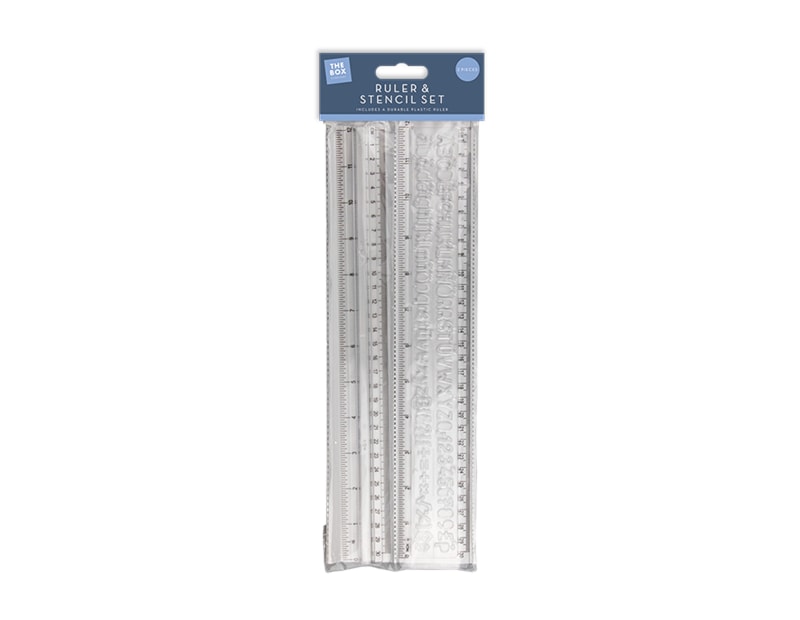 Wholesale Ruler and stencil set 2pk | Gem imports Ltd. Wholesale Ruler and stencil set 2pk | Gem imports Ltd.