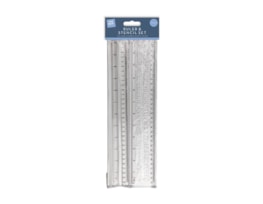 Wholesale Ruler and stencil set 2pk | Gem imports Ltd.