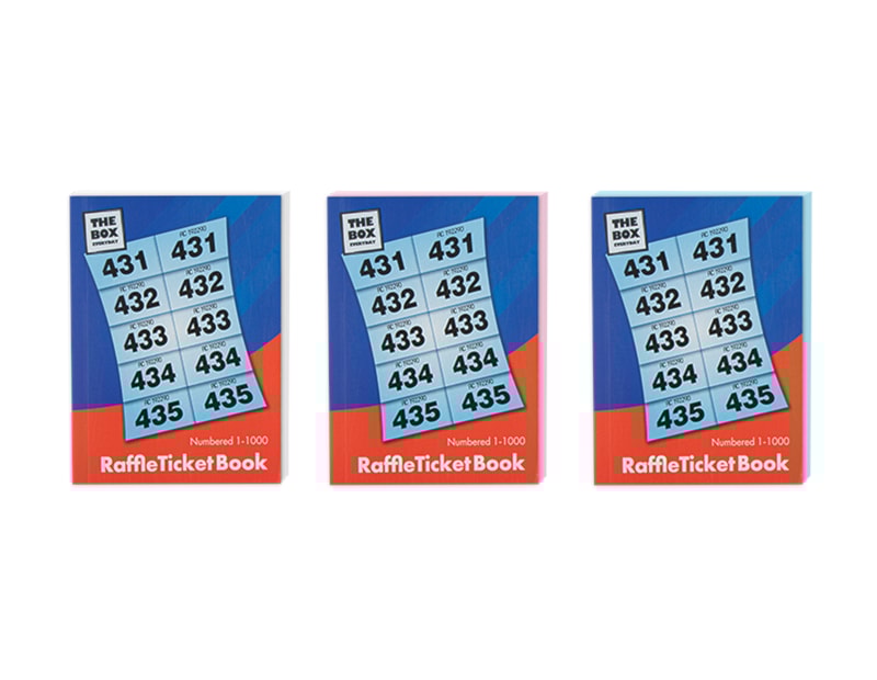 Wholesale Raffle tickets 1-1000 Book Wholesale Raffle tickets 1-1000 Book
