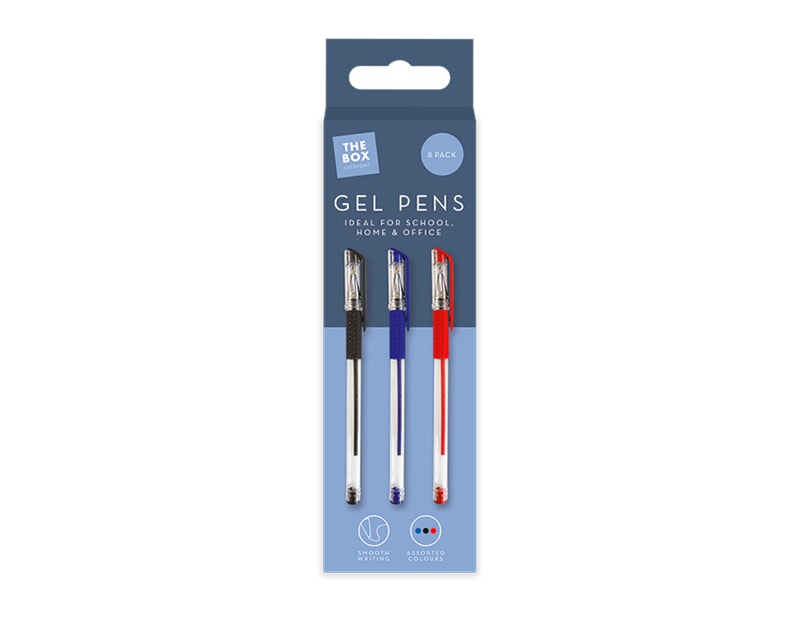 Wholesale Gel Pens 8pk Wholesale Gel Pens 8pk