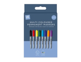 Wholesale Multicoloured permanent markers 8pk