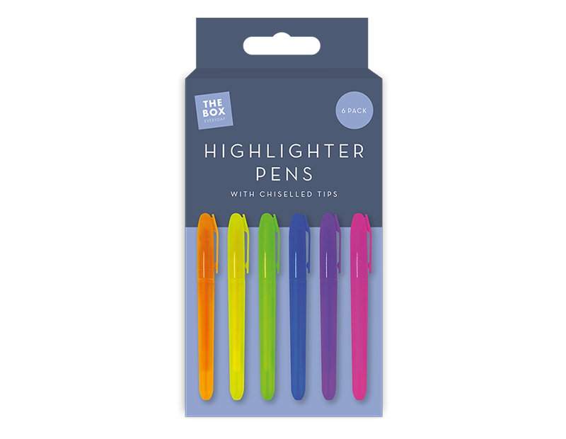 Wholesale Highlighters 6pk