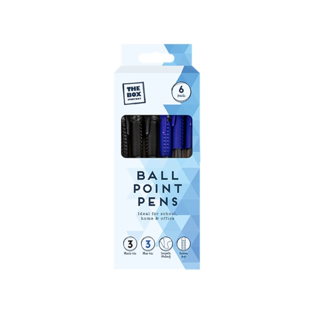 Wholesale Ballpoint pens 6pk Wholesale Ballpoint pens 6pk