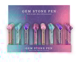 Wholesale Gem Stone Pen CDU