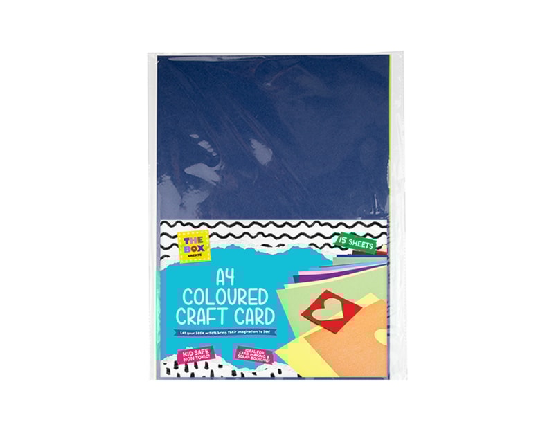 Wholesale A4 Coloured Card 15pk Wholesale A4 Coloured Card 15pk