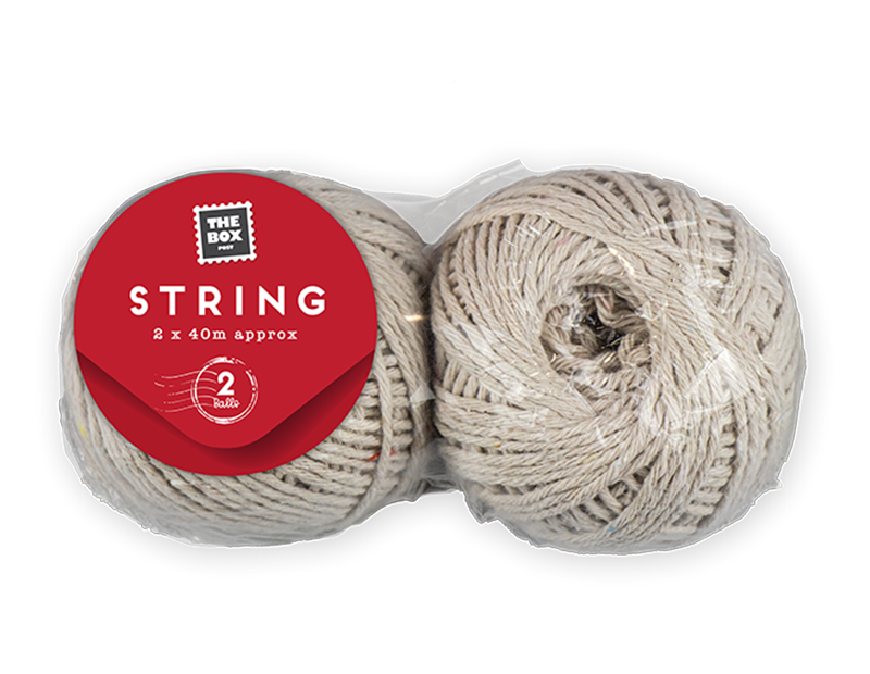 Wholesale String balls 40m 2pk