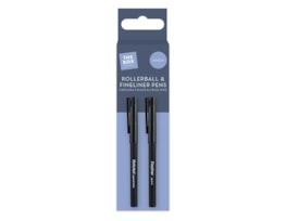 Wholesale Fine liners & Rollerballs 4pk
