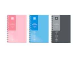 Wholesale A5 Wiro PP Cover Notebook Wholesale A5 Wiro PP Cover Notebook