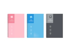 Wholesale A4 Wiro PP Cover Notebook