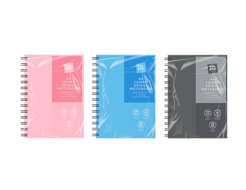 Wholesale A6 Jumbo Spiral Notebook Wholesale A6 Jumbo Spiral Notebook