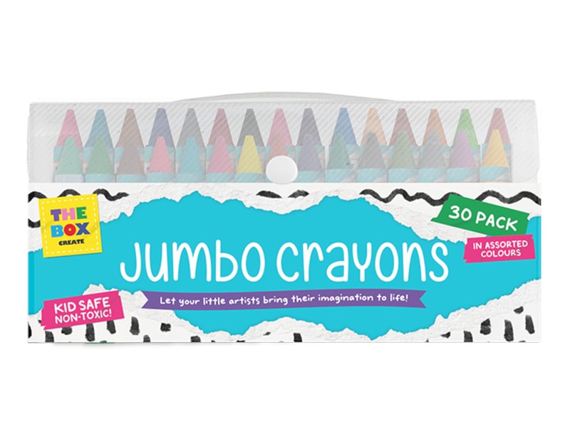 Wholesale Jumbo Crayons 30pk Wholesale Jumbo Crayons 30pk