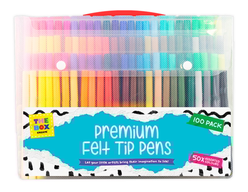 Wholesale Premium Felt Tip Pens 100pk Wholesale Premium Felt Tip Pens 100pk
