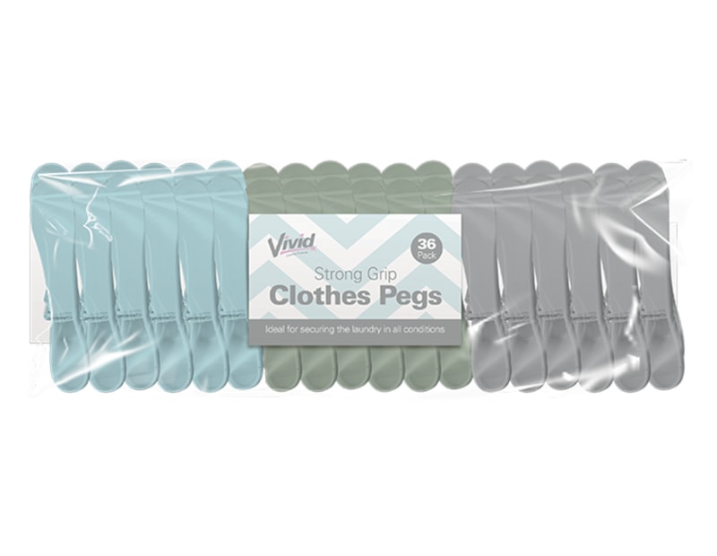 Wholesale Strong Grip Clothes Pegs 36pk Wholesale Strong Grip Clothes Pegs 36pk