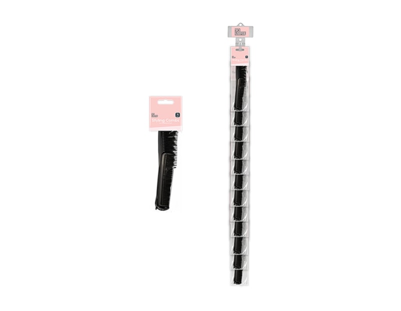 Wholesale Styling Combs 4pk With Clip Strip Wholesale Styling Combs 4pk With Clip Strip
