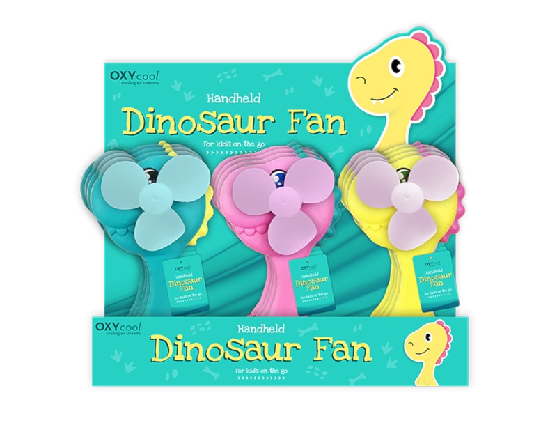 Wholesale Dinosaur Handheld Fan CDU Wholesale Dinosaur Handheld Fan CDU